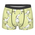 thumbnail image 1 of Kll Unicorn Sun Salutataion Yoga Men'S Cotton Boxer Briefs Underwear-Large, 1 of 9