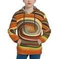 thumbnail image 1 of Kll Unisex Kids Boys Girls Hooded Pocket Pullover Hoodies-Colorful Swirl, 1 of 9