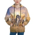 thumbnail image 1 of Kll Unisex Kids Boys Girls Hooded Pocket Pullover Hoodies-Wildlife Protection, 1 of 9