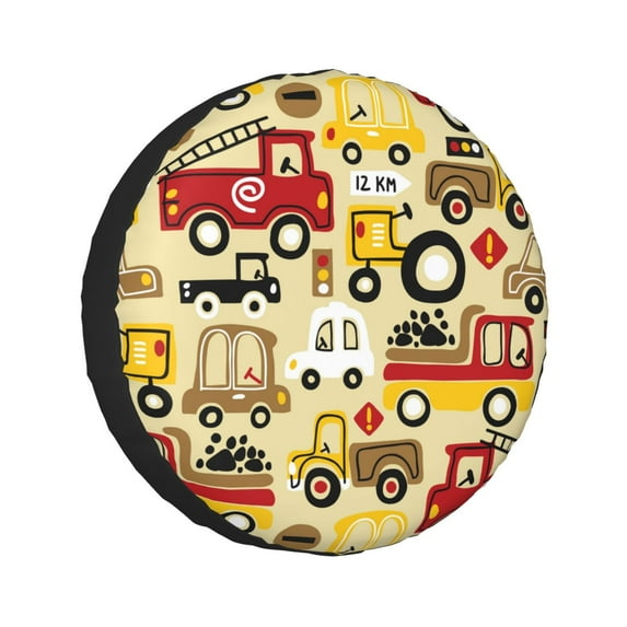 Kll Vehicles Tire Cover,Universal Wheel Tire Cover For Trailer, Rv, Suv, Truck,Camper And Many Vehicle,(16 Inch)