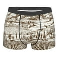 thumbnail image 1 of Kll Vineyard Landscape 1 Men'S Cotton Boxer Briefs Underwear-X-Large, 1 of 9