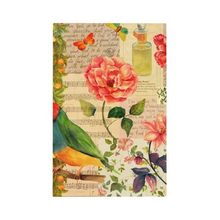 Kll Vintage Bird Wall Plate,Gloss Finish,Standard Size 1 - 5" X 3", Polycarbonate Thermoplastic,Electric Receptacle Plug Covers