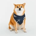 thumbnail image 1 of Kll Vintage Marine Dog Bandanas,Triangle Reversible Pet Scarf For Small Medium Large And Extra Large Dogs-Medium, 1 of 7