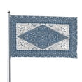thumbnail image 1 of Kll Vintage Persian Colored Blue Flag 4x6 Ft Parade Party Flag Outdoor Flag Decorative Flag Banner Flags Garden Flag Home House Flags, 1 of 7