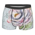 thumbnail image 1 of Kll Vintage Rose Men'S Cotton Boxer Briefs Underwear-X-Large, 1 of 9