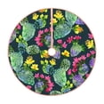 thumbnail image 1 of Kll Watercolor Cactuses Christmas Tree Skirt 48",Party Decorations Farmhouse For Christmas Decorations Holiday Party, 1 of 8