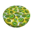 thumbnail image 1 of Kll Watercolor Kiwi Fruits Summer Round Bar Chair Cushion Cover 14 Inch,Bar Stool Protector With Elastic, Soft Washable, 1 of 7