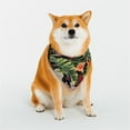 thumbnail image 1 of Kll Watercolor Tropical Flowers Dog Bandanas,Triangle Reversible Pet Scarf For Small Medium Large And Extra Large Dogs-Small, 1 of 7