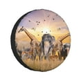 thumbnail image 1 of Kll Wildlife Protection Tire Cover,Universal Wheel Tire Cover For Trailer, Rv, Suv, Truck,Camper And Many Vehicle,(14 Inch), 1 of 7