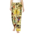 thumbnail image 1 of Kll Womens Ethnic African Print Pajama Pants Soft Pajama Bottoms For Women Cozy Lounge Pants, 1 of 9