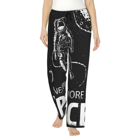 Kll Womens I Need More Space Print Pajama Pants Soft Pajama Bottoms For Women Cozy Lounge Pants