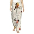 thumbnail image 1 of Kll Womens Little Birds Print Pajama Pants Soft Pajama Bottoms For Women Cozy Lounge Pants, 1 of 9