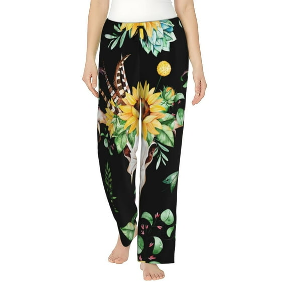 Kll Womens Print Pajama Pants Soft Pajama Bottoms For Women Cozy Lounge Pants