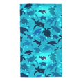 thumbnail image 1 of Kll World Turtle Day Ultra Absorbent & Soft Hand Towels For Bath, Hand, Face, Gym And Spa-27.5x16in, 1 of 9