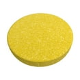 thumbnail image 1 of Kll Yellow Glitter Round Bar Chair Cushion Cover 13 Inch,Bar Stool Protector With Elastic, Soft Washable, 1 of 7