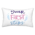 thumbnail image 1 of Kll Your First Steps Pillow Covers Envelope Closure,Super Soft And Cozy Fuzzy Fleece Pillow Case Cover 20"X30", 1 of 9