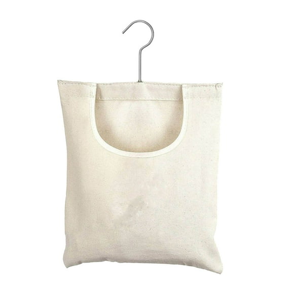 Klo Clothespin Storage Bag Outdoor Clothespin Storage Bag Clothespin Storage Bag Rice White