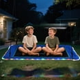 thumbnail image 1 of KloKick 60" LED Tree Swing for Kids & Adults, Waterproof 900D Oxford Outdoor Platform Swing with 9.8FT Hanging Straps, 1 of 10