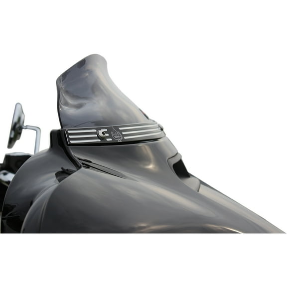 Klock Werks Flare 4" Dark Smoke Windshield (KWW-01-0405)