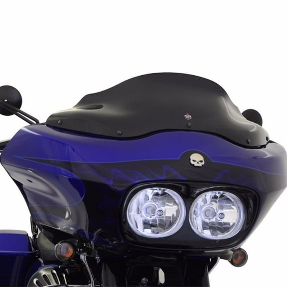 Klock Werks Flare 8" Black Windshield (KWW-01-0190)