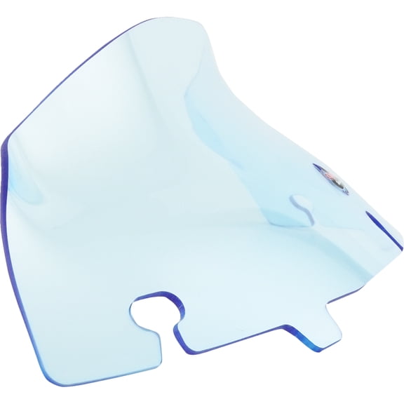 Klock Werks Ice Kolor Flare 4" Blue Windshield (KWW-01-0652)