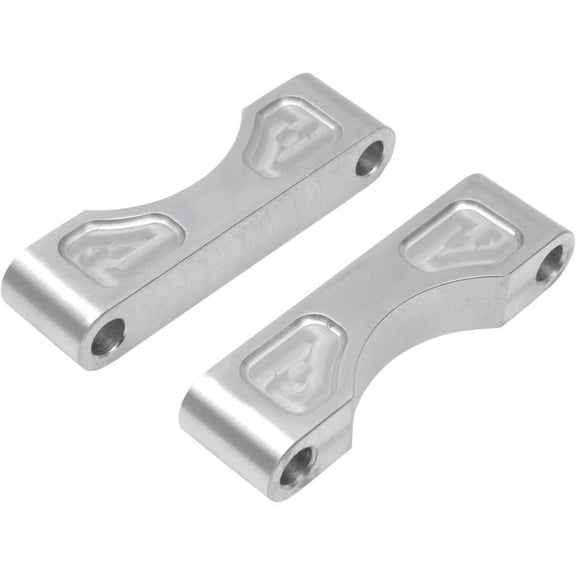 Klock Werks KWFS-02-0104 Tire Hugger Front Fender Mounting Blocks for 21in. Tire - Raw Finish