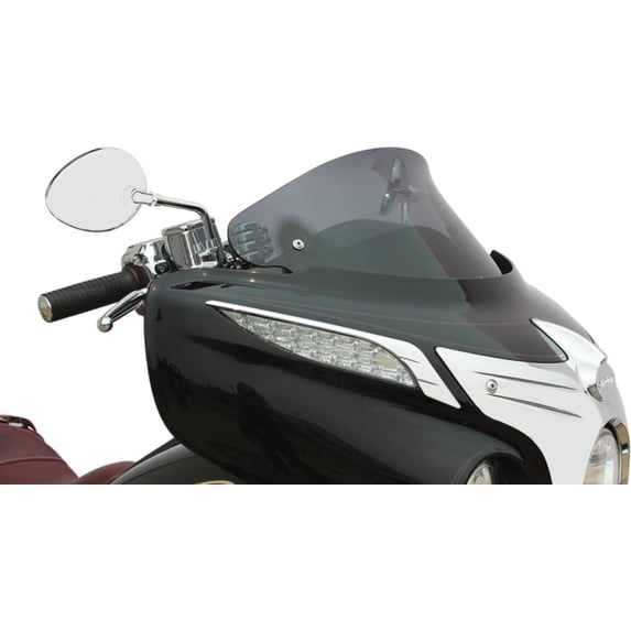 Klock Werks KWW-04-0038 12in. Flare Windshield - Dark Smoke (Tinted)