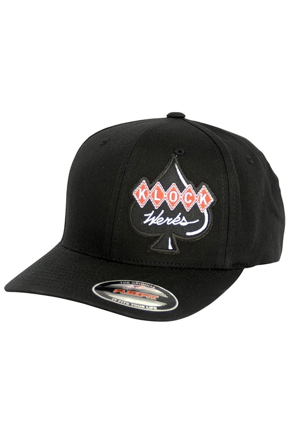 Logo Flexfit Hat Black/Red SM/MD