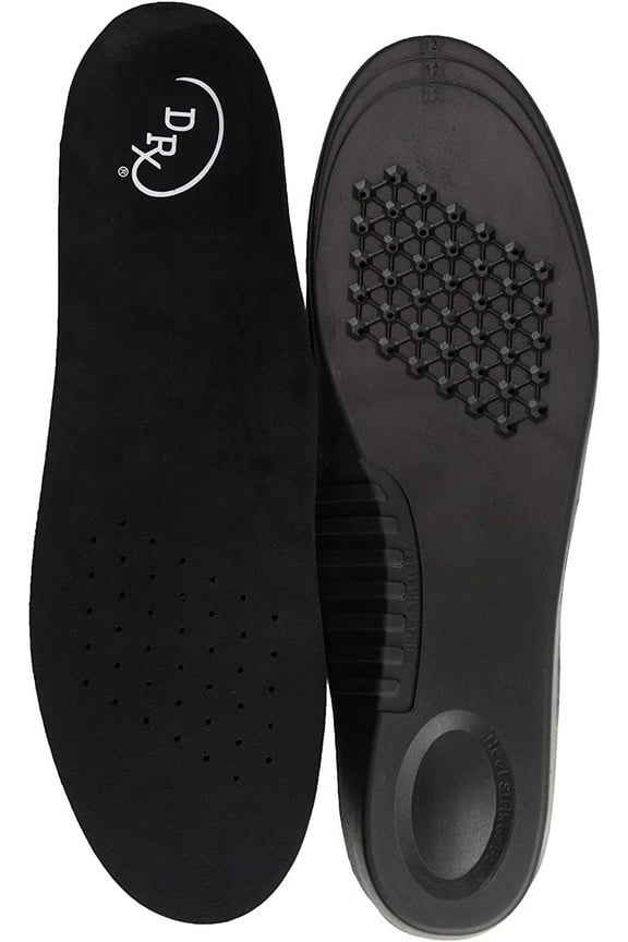 USA Women's Drx Performance Footbed Walking Shoe M Medium US Black Fabric