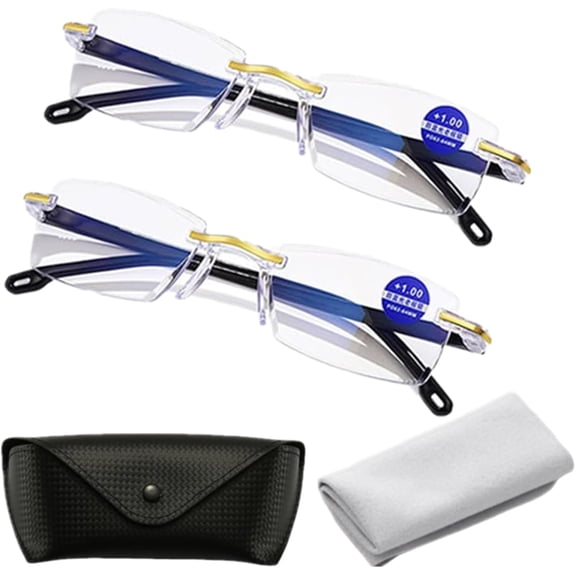 Kloiadka Auto Focus Glasses,Kloiadka Automatic Zoom Adjustable Anti-Blue Reading Glasses for Women Men