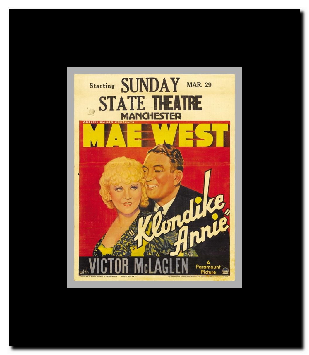 Klondike Annie Framed Movie Poster