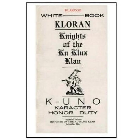 Kloran: Knights of the Ku Klux Klan