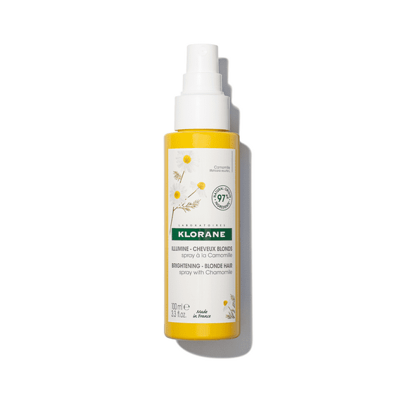 Klorane  Brightening Sun Lightening Spray with Chamomile  Enhances Highlights & Brightens Blonde Hair , 3.3 Fl Oz