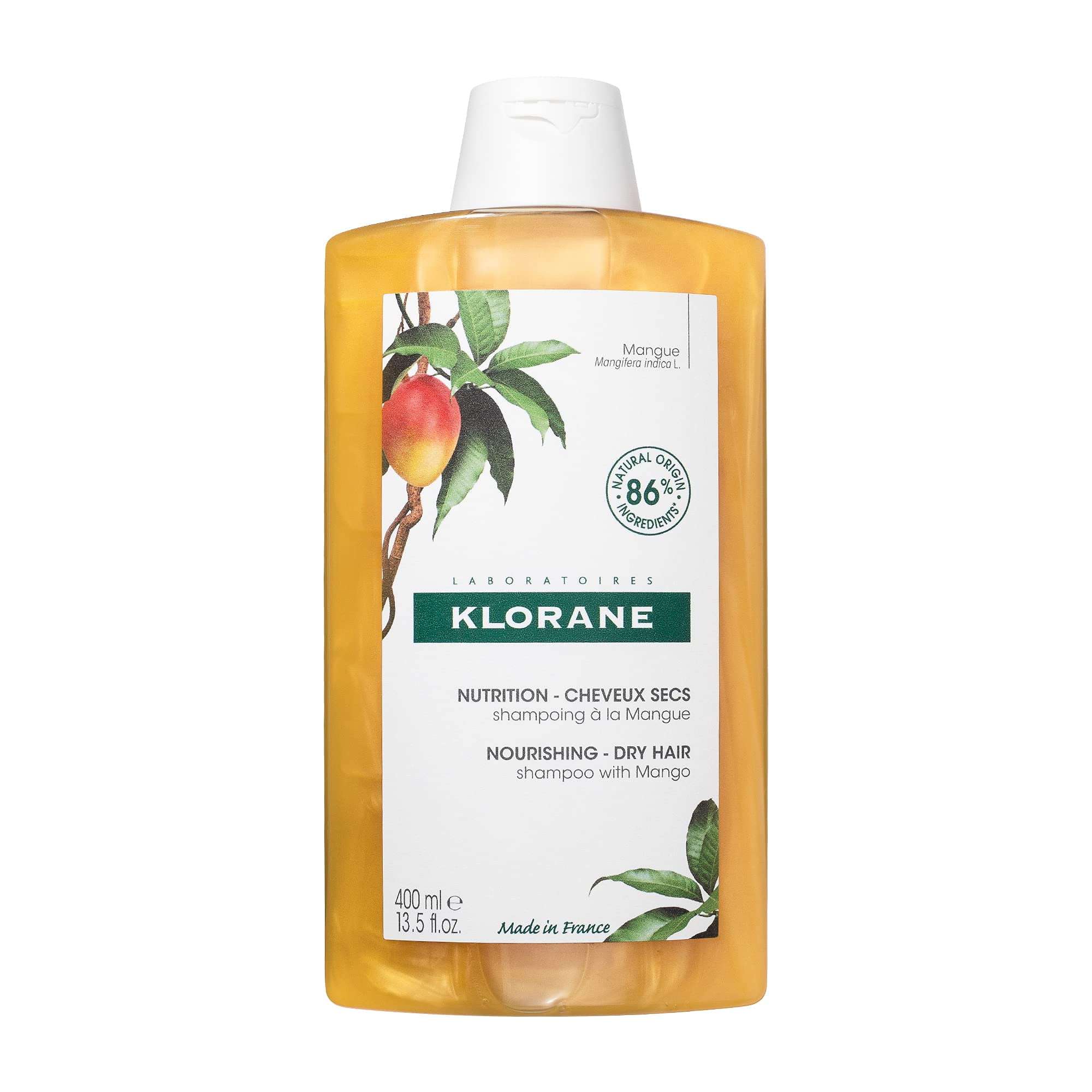 Klorane Nourishing Shampoo with Mango Butter, Moisturize and Hydrate