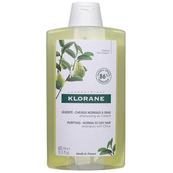 Klorane Shampoo With Citrus (Purifying Normal To Oily Hair) 400ml/13.5oz