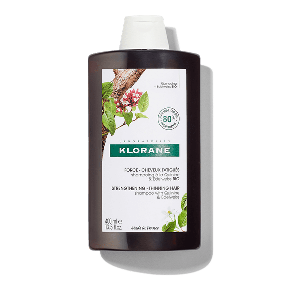Klorane Strengthening with Quinine &Organic Edelweiss -Thinning hair Shampoo 400 ml