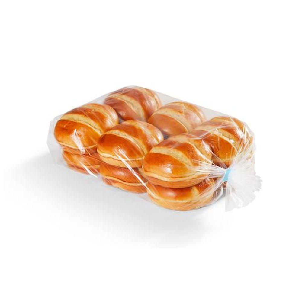 Klosterman Double Split Challah Bun, 4 Inch -- 96 Per Case
