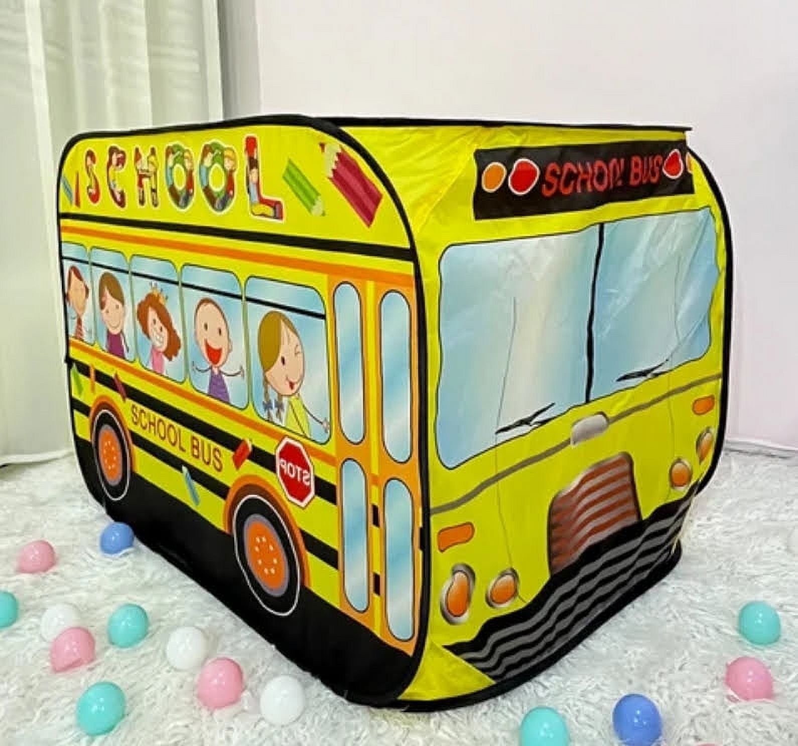 G3Elite Kids Play Tent, Childs 3 Piece Foldable Pop Up Indoor/Outdoor