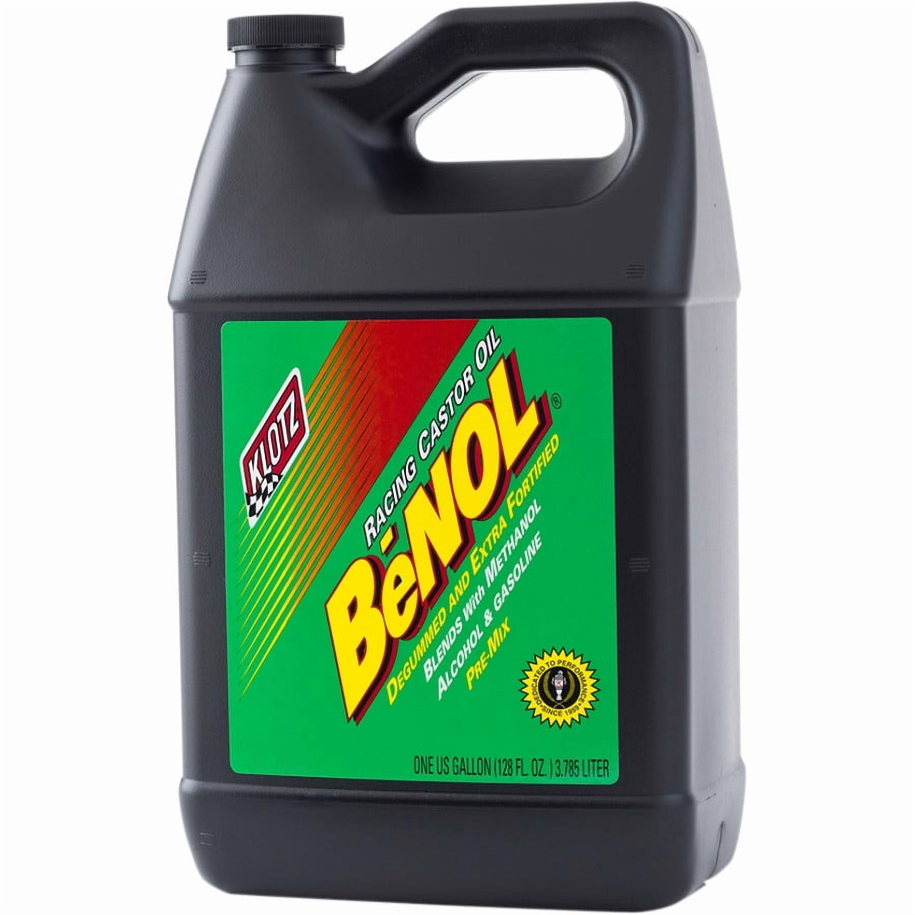 Klotz BC-171 Benol Racing Castor Oil 1Gal for Mix Cycle Engine