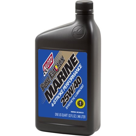 Klotz KE-340 Marine Pure Estorlin 4-T Oil 25W-40 1 Quart