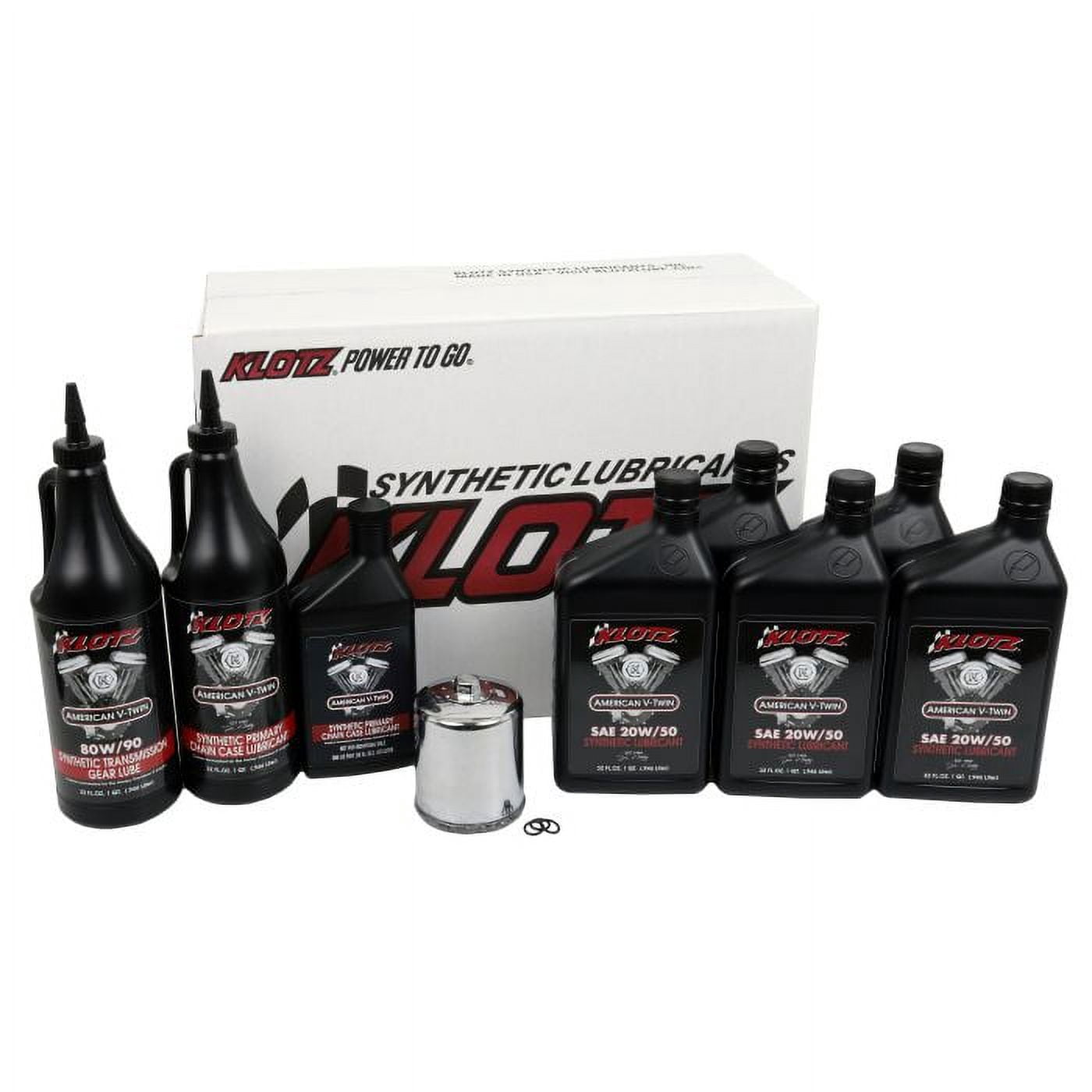 Klotz KH-108 Oil Change Kit Harley Twin Cam & Milwaukee Eight