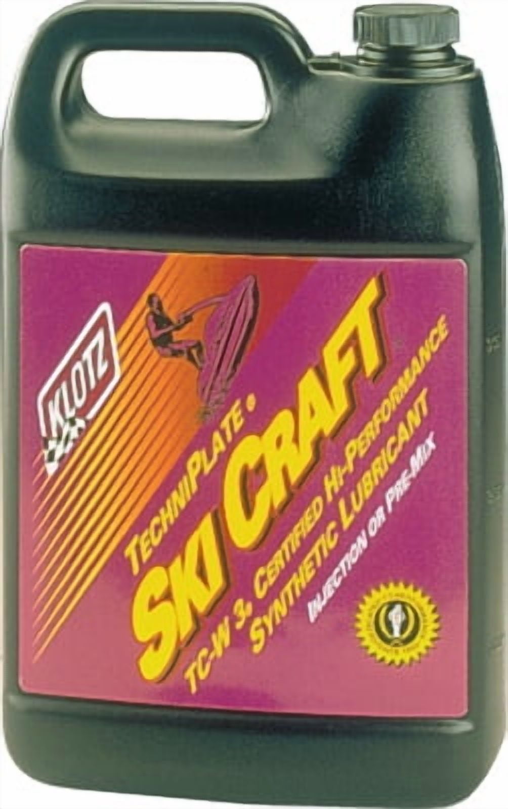 Klotz Skicraft Oil Faster Starts, Improved Throttle Response Motor Oil TC-W3, 1 Gallon