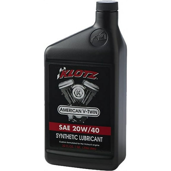 Klotz Synthetic Lubricant 20W-40 1Qt KV-2040