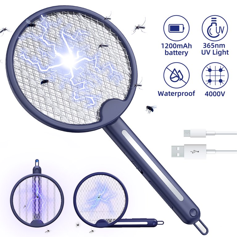 2-in-1 Zapper and Swatter- NEW DESIGN!