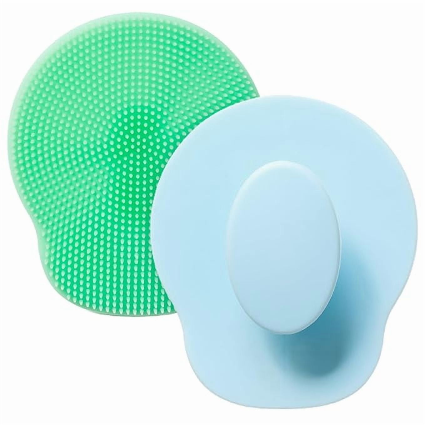Kloy Silicone Face Cleansing Scrubber for Exfoliation, Massaging (Pack of 4)