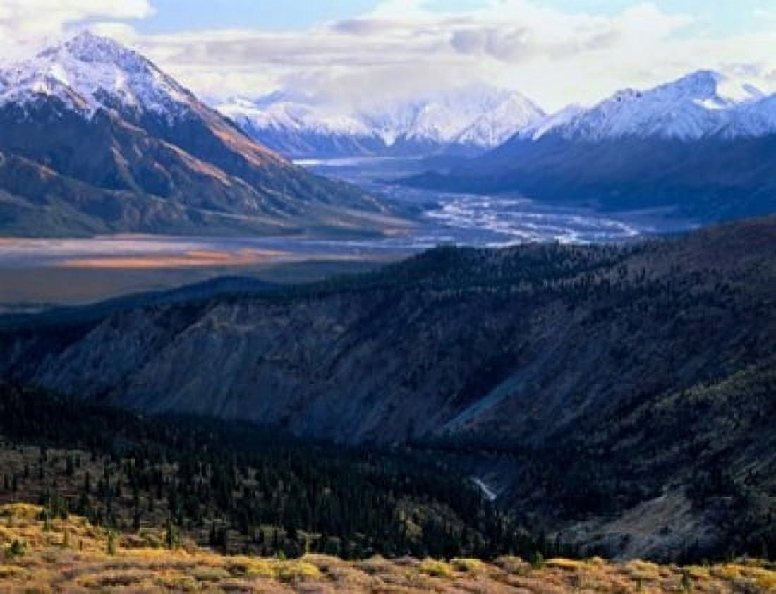 Kluane National Park Canvas Art - Scott T Smith DanitaDelimont (18 x 14)