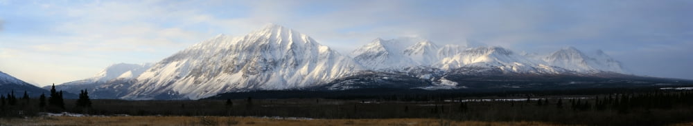 Kluane National Park Yukon Canvas Art - Robert Postma Design Pics (44 x 9)