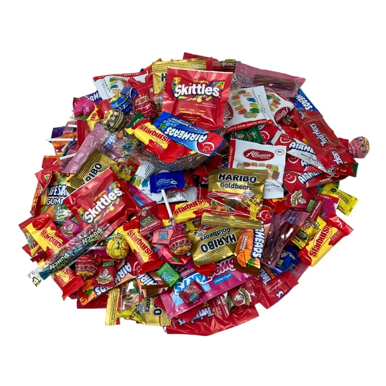 Klub Bulk Assorted Huge Party Candy  Mix-6-lbs-Holiday,Halloween,School,Thanksgiving, Candy Individually Wrapped  Bulk Candy Variety Pack Skittles,Starburst,Gummies,Lollipops u0026 More!  (96-Oz) - Walmart.com