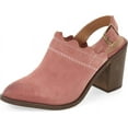 thumbnail image 1 of Klub Nico Bliss Suede Open-Heel Pointed Bootie Mule adjustable slingback strap, 1 of 1