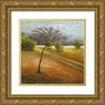 thumbnail image 1 of Klung, Mike 15x15 Gold Ornate Wood Framed with Double Matting Museum Art Print Titled - Observation I, 1 of 4